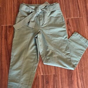 A New Day Sage Green Zippered Pants